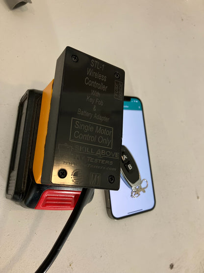STL 1 with key fob and battery adapter