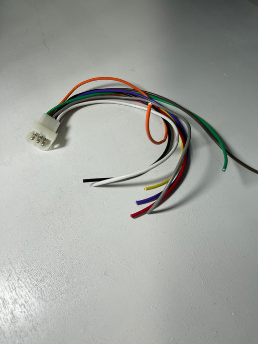9 circuit male contacts 14awg pigtail