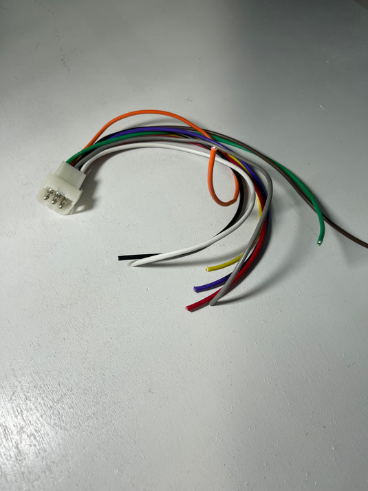 9 circuit male contacts 14awg pigtail