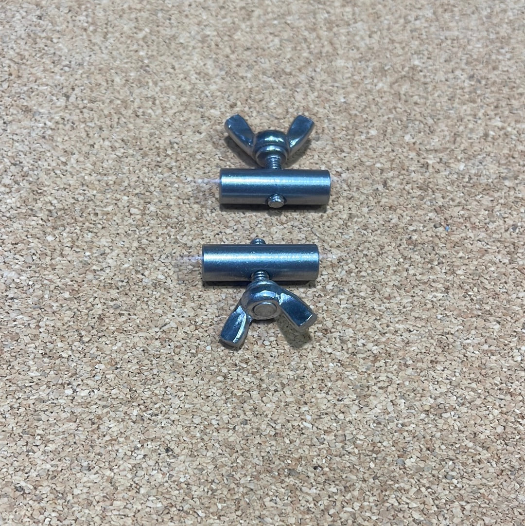 Replacement SS awning rail clamps for TopHand