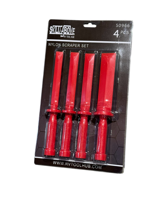(4 sets) Nylon Scrapers 16Pcs