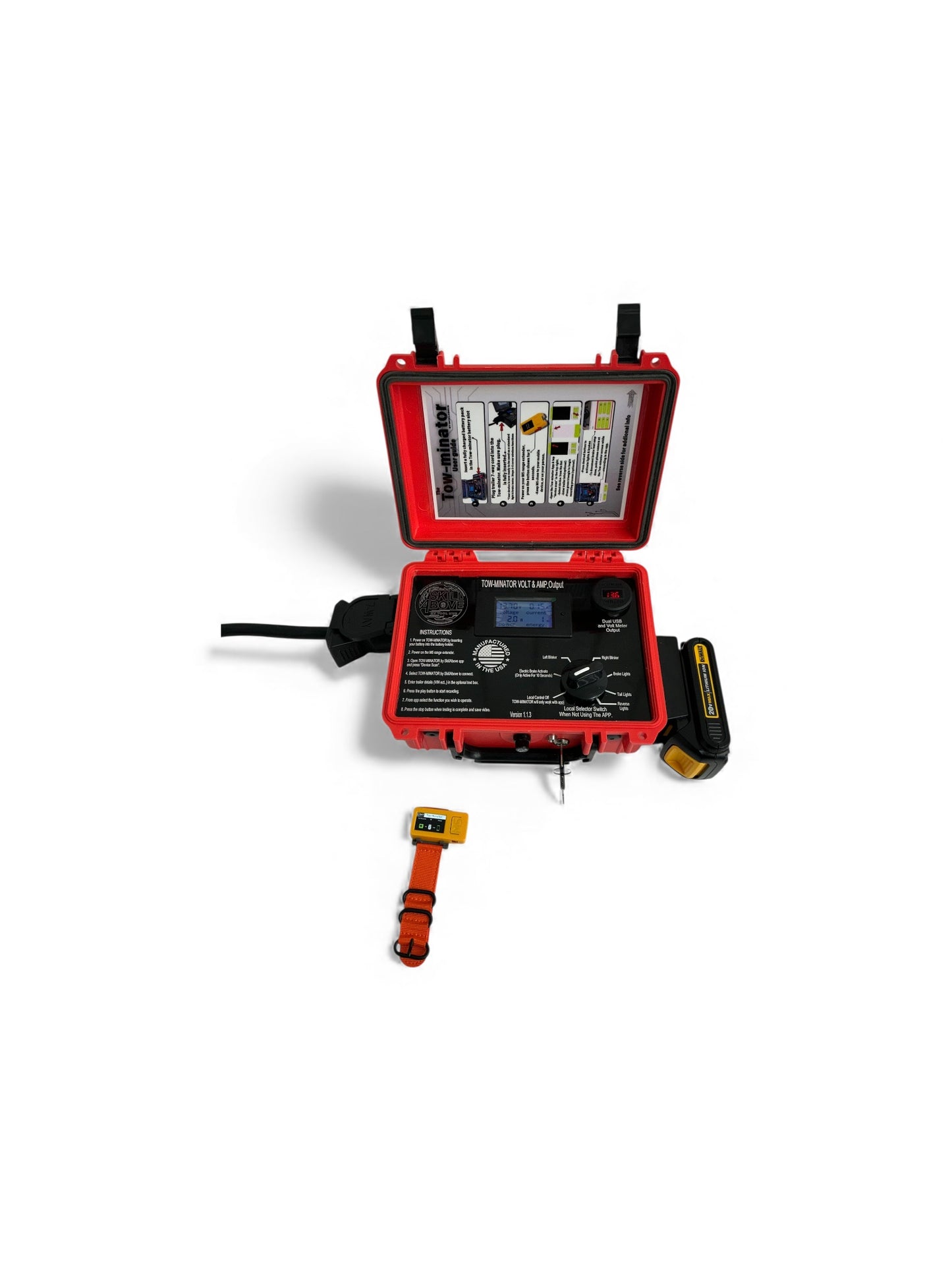 TOW-MINATOR Bluetooth 7 way tester (view 4) – SkillAbove RV Tech Tools