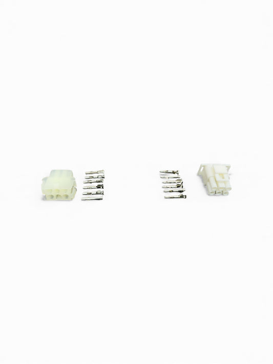 Dometic style 6 circuit male/female connector with pins and sockets (view 1) – SkillAbove RV Tech Tools