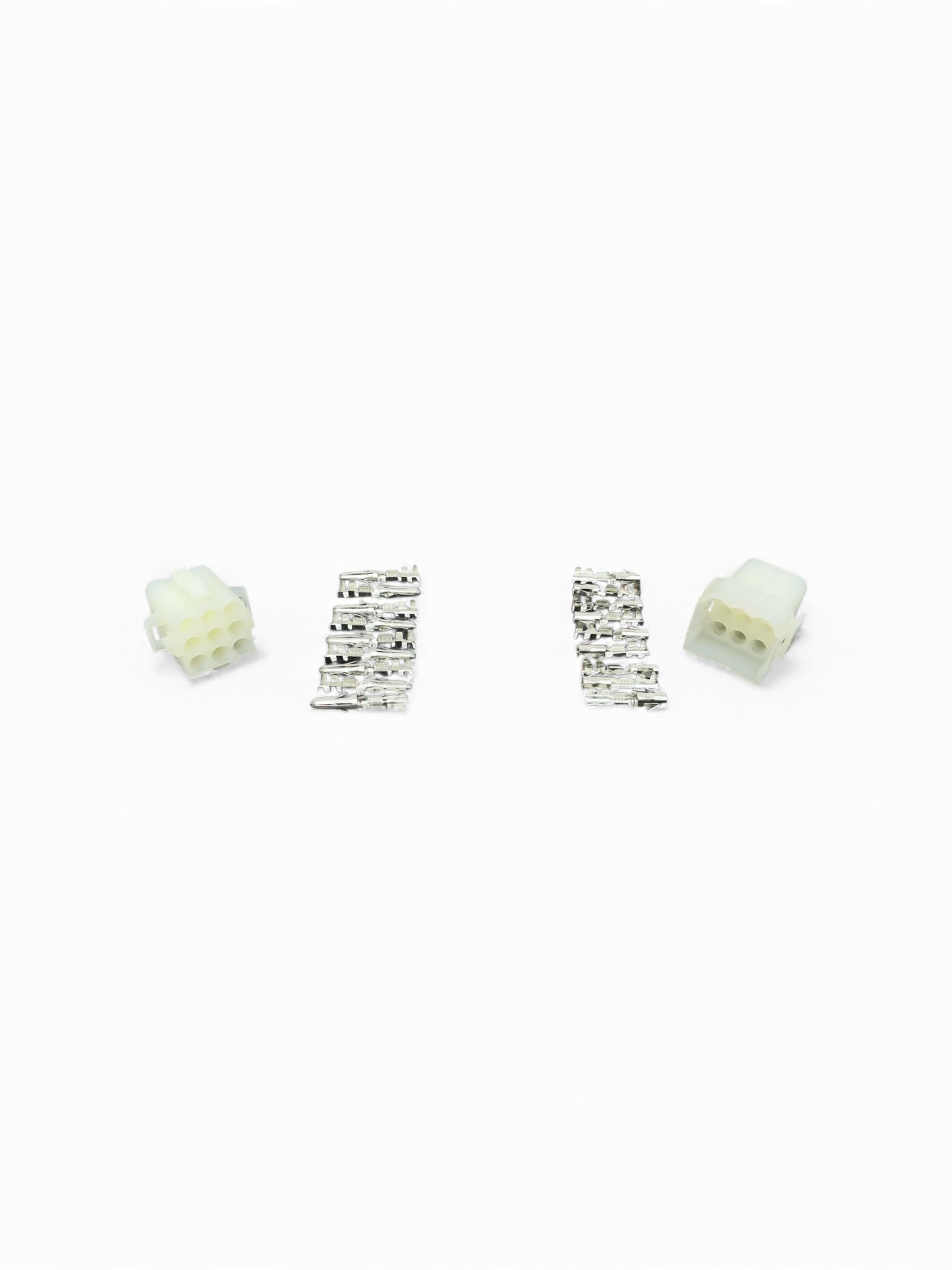 Coleman style 9 circuit male/female connector with pins and sockets (view 1) – SkillAbove RV Tech Tools