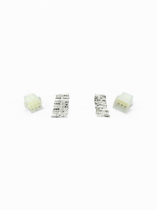 Coleman style 9 circuit male/female connector with pins and sockets (view 1) – SkillAbove RV Tech Tools