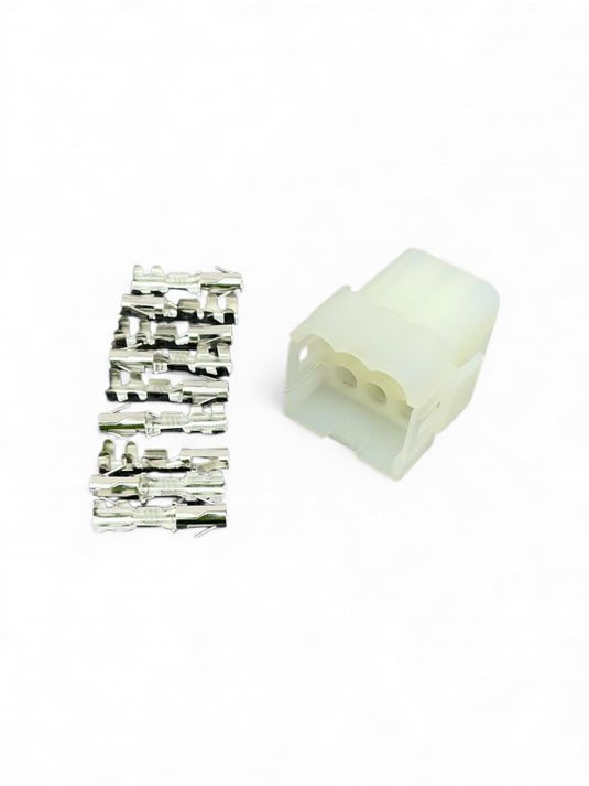 Coleman style 9 circuit male/female connector with pins and sockets