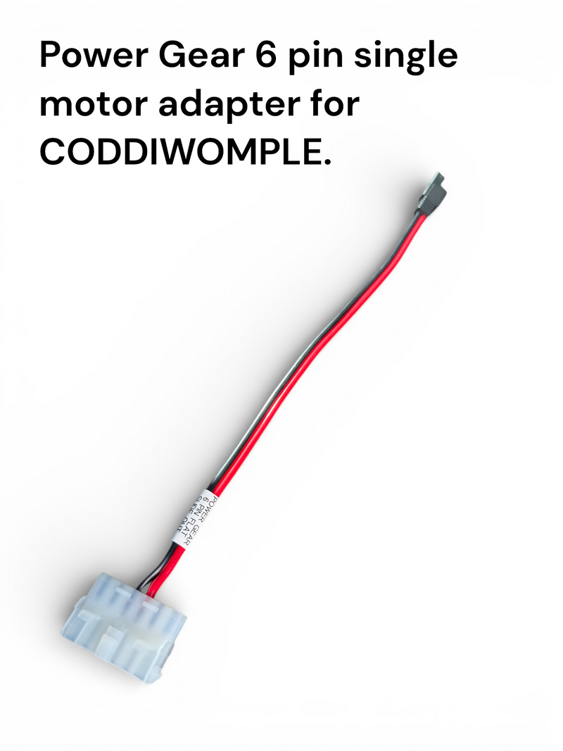 Load image into Gallery viewer, CODDIWOMPLE - Power Gear 6 pin flat adapter
