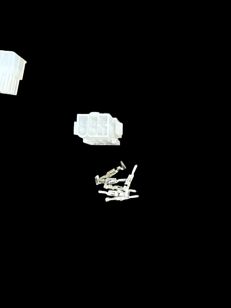 Load image into Gallery viewer, Schwintek style 6 circuit male/female connector with pins and sockets
