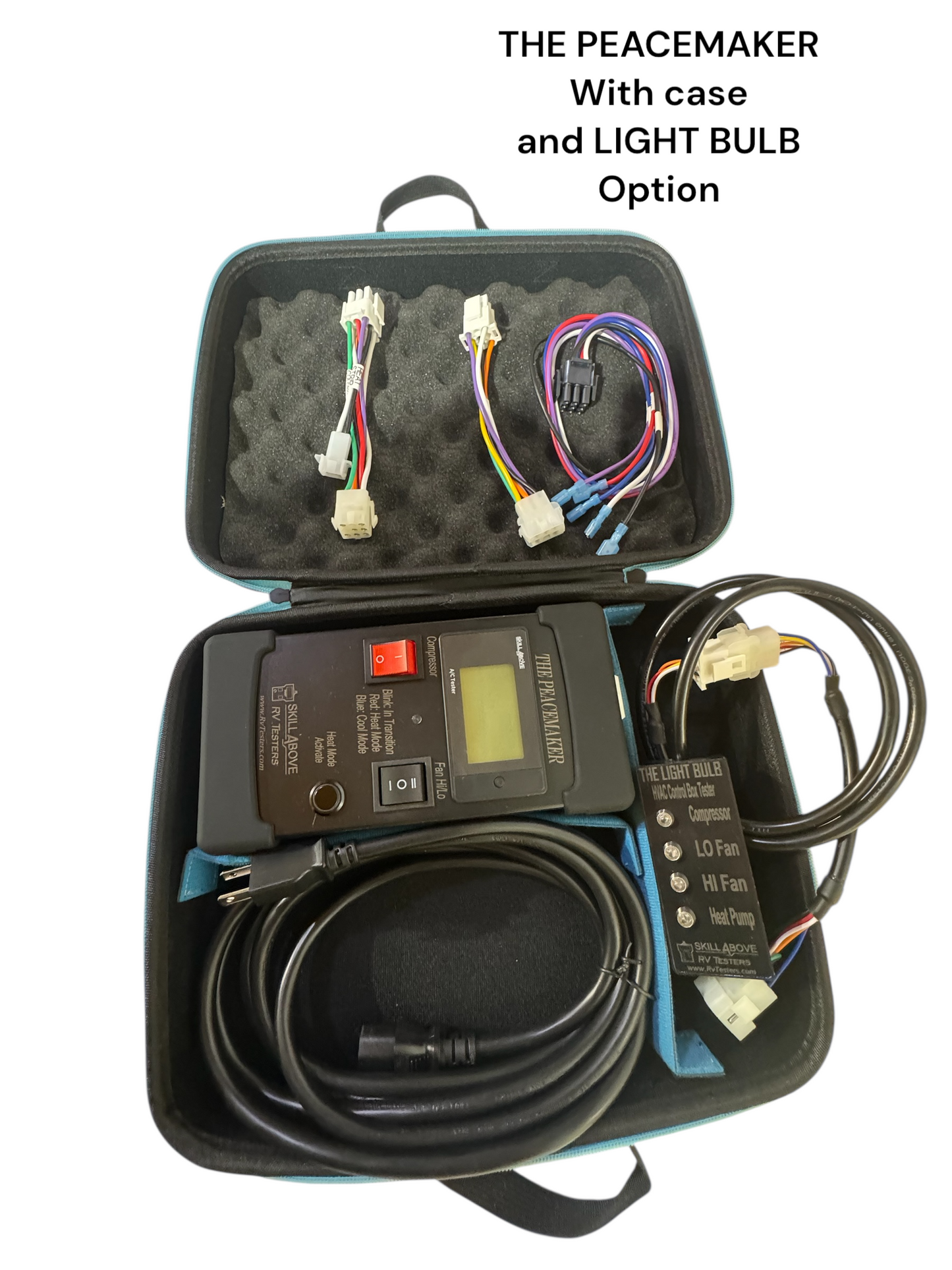 The PEACEMAKER AC/Heat pump tester with options (view 4) – SkillAbove RV Tech Tools