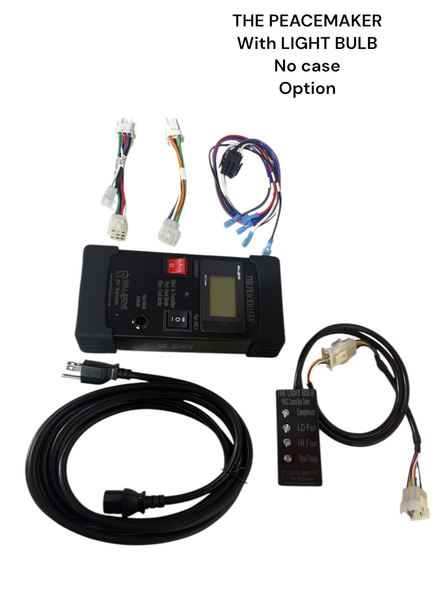The PEACEMAKER AC/Heat pump tester with options (view 3) – SkillAbove RV Tech Tools