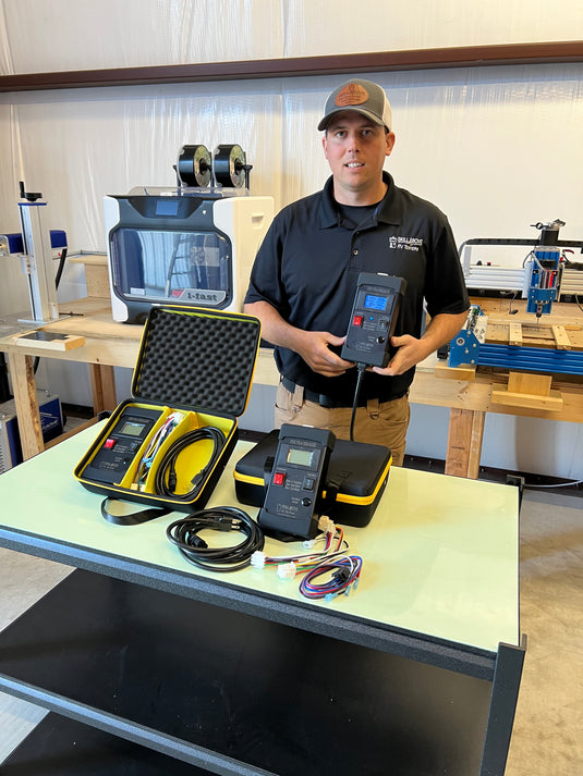 The PEACEMAKER AC/Heat pump tester with case